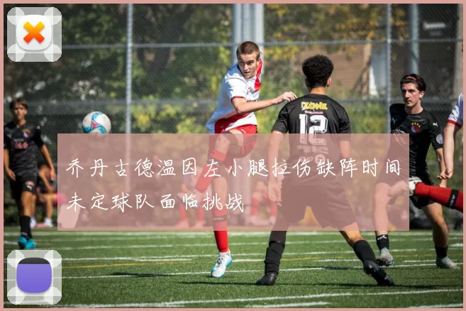乔丹古德温因左小腿拉伤缺阵时间未定球队面临挑战